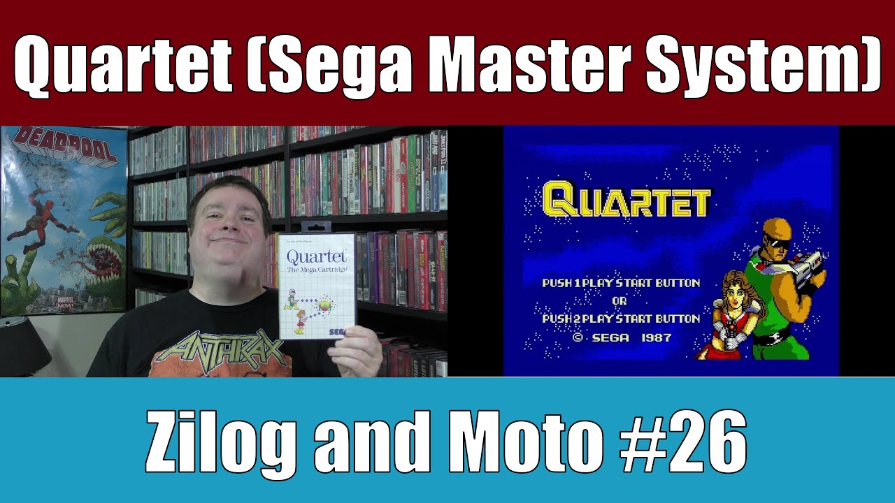 Quartet (Sega Master System) - Zilog and Moto #26
