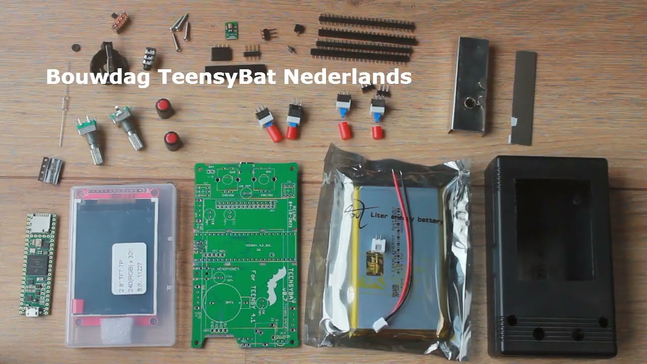 TeensyBat bouwen (Nederlands)