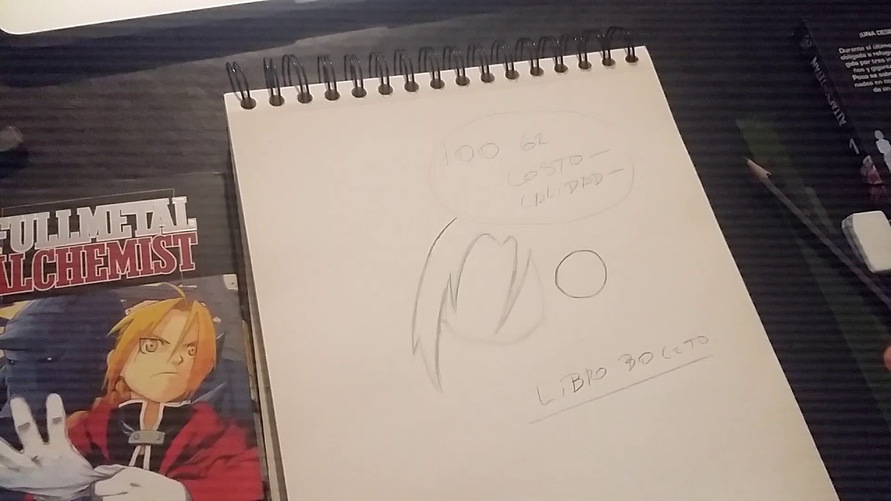 Materiales baratos para dibujar manga y animé