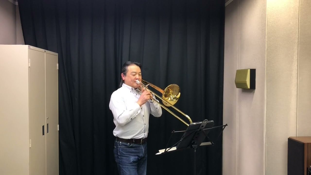 F.Vobaron - 34 Etudes from Studies for Trombone - No.2