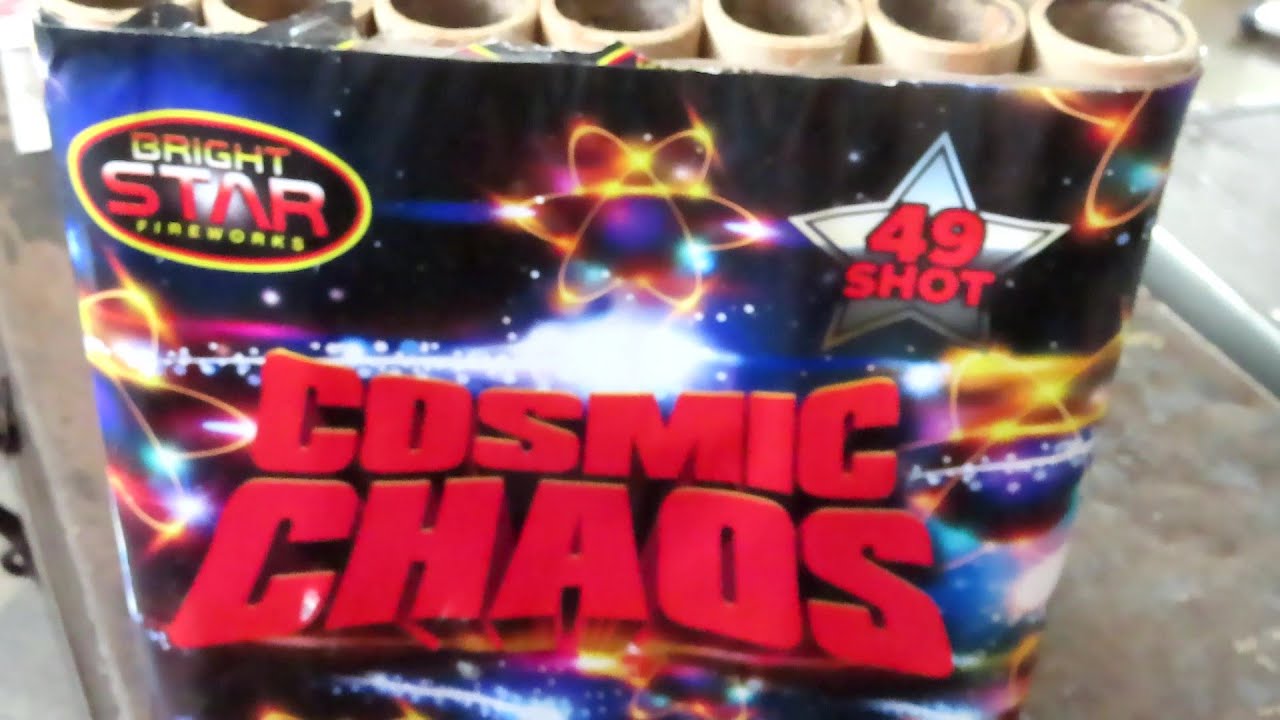 Cosmic Chaos Bright star Fireworks