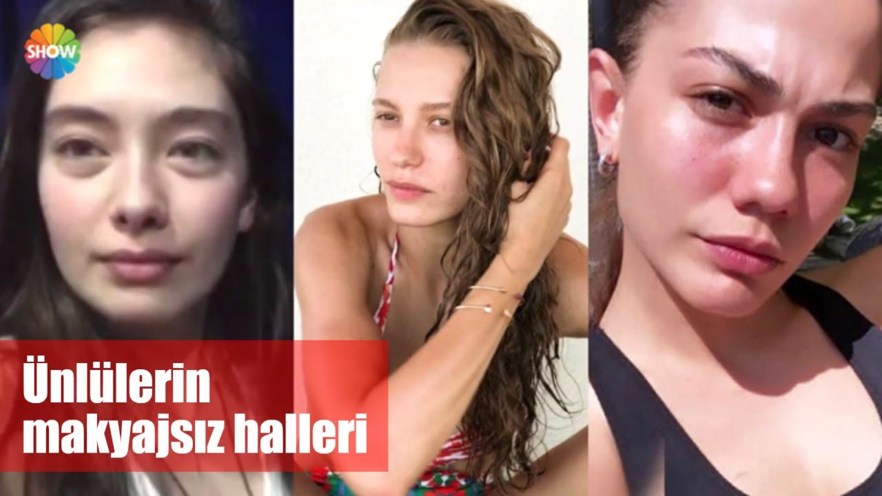 Ünlülerin makyajsız halleri