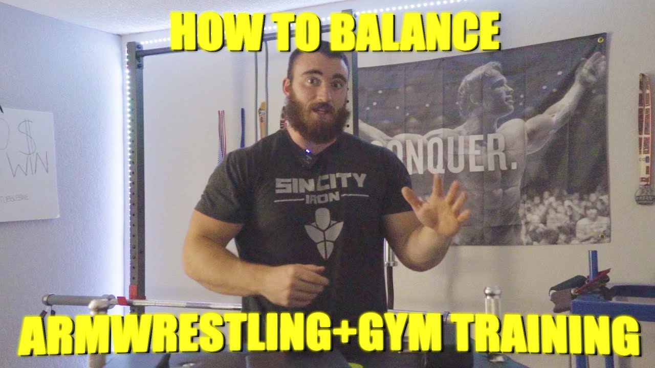 My Training Split ( FOR Armwrestling + Gym Training )