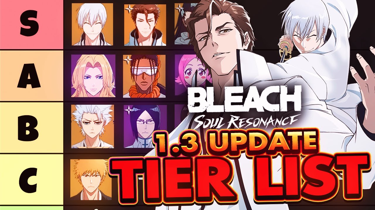 *UPDATED* AIZEN & GIN UNIT TIER LIST FOR BLEACH SOUL RESONANCE! 1.3 GIN UPDATE