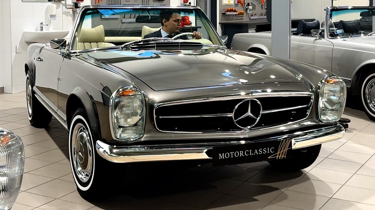 Mercedes Benz Classic - 280 SL Pagoda, собранный вручную, восстановленный, классика автопрома, Ве...