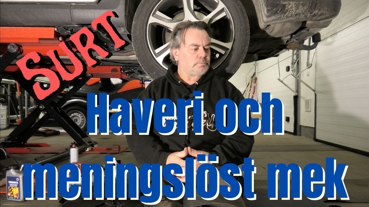 Haldex 4 och lite service var det tänkt... och det trodde jag skulle vara enkelt.