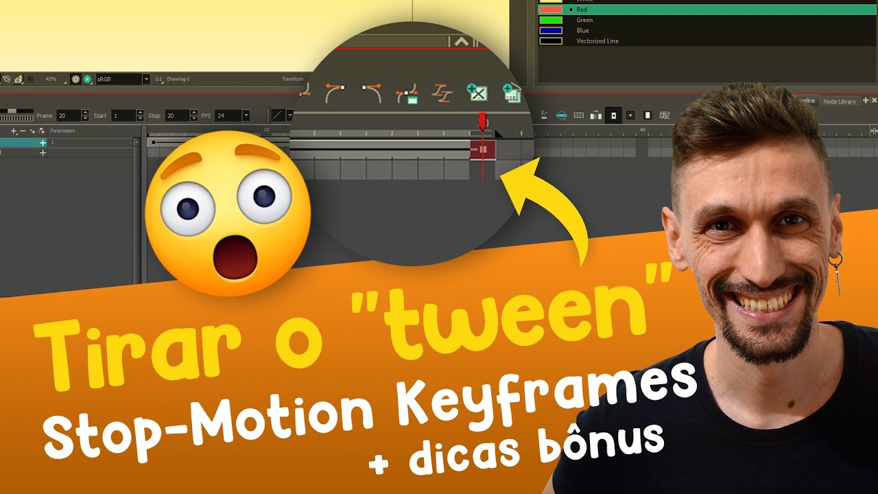 TOON BOOM HARMONY |  Recursos básicos - TWEEN AUTOMÁTICO, CTRL +Z infinito e FOCUS ON MOUSE ENTER