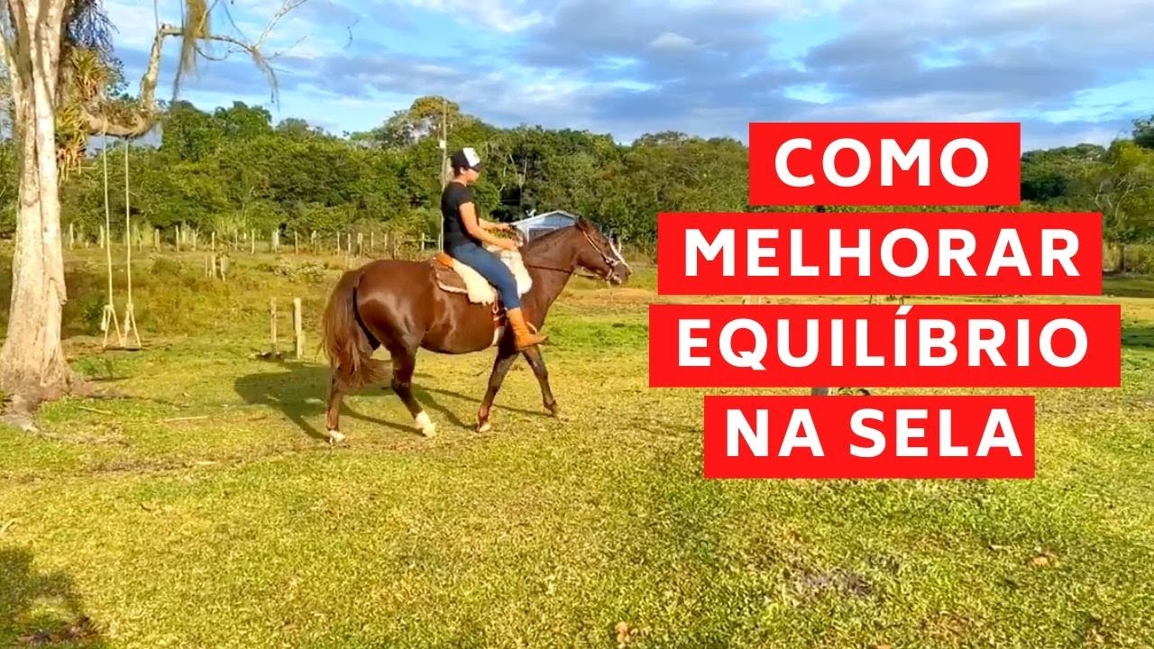 COMO MELHORAR EQUILÍBRIO NA SELA