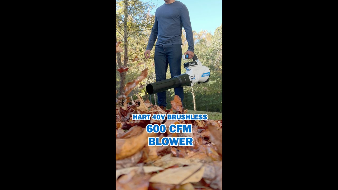 HART 40V Brushless 600CFM Blower