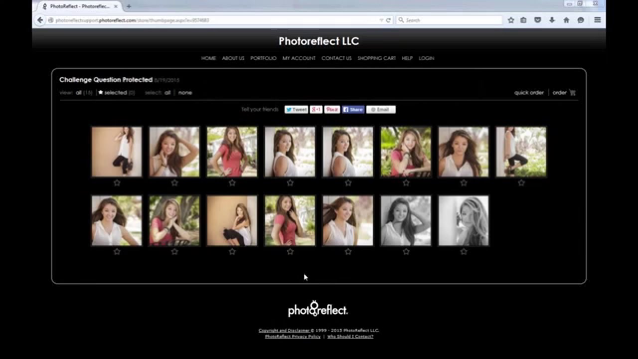 Photo Security Options