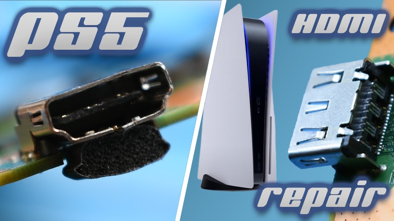 PS5 HDMI Port repair - playstation reparatur INOFFIZIELL