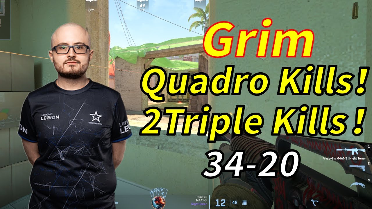 CS2 Grim POV Faceit Mirage (34-20) | 24/06/21 #cs2 #demo