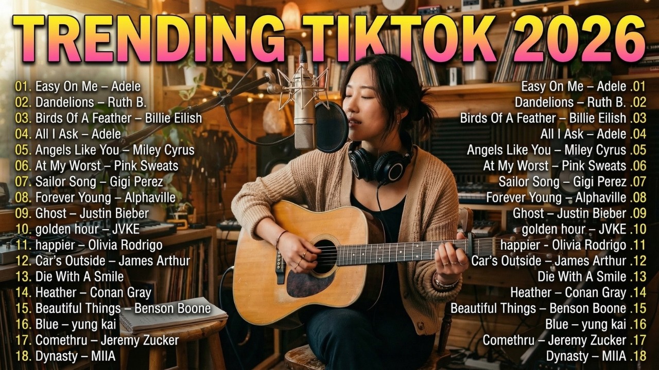 Trending TikTok Song 2026 💞🎵| New English Love Song That Feel Deep | Happier, Sailor Song, Heather
