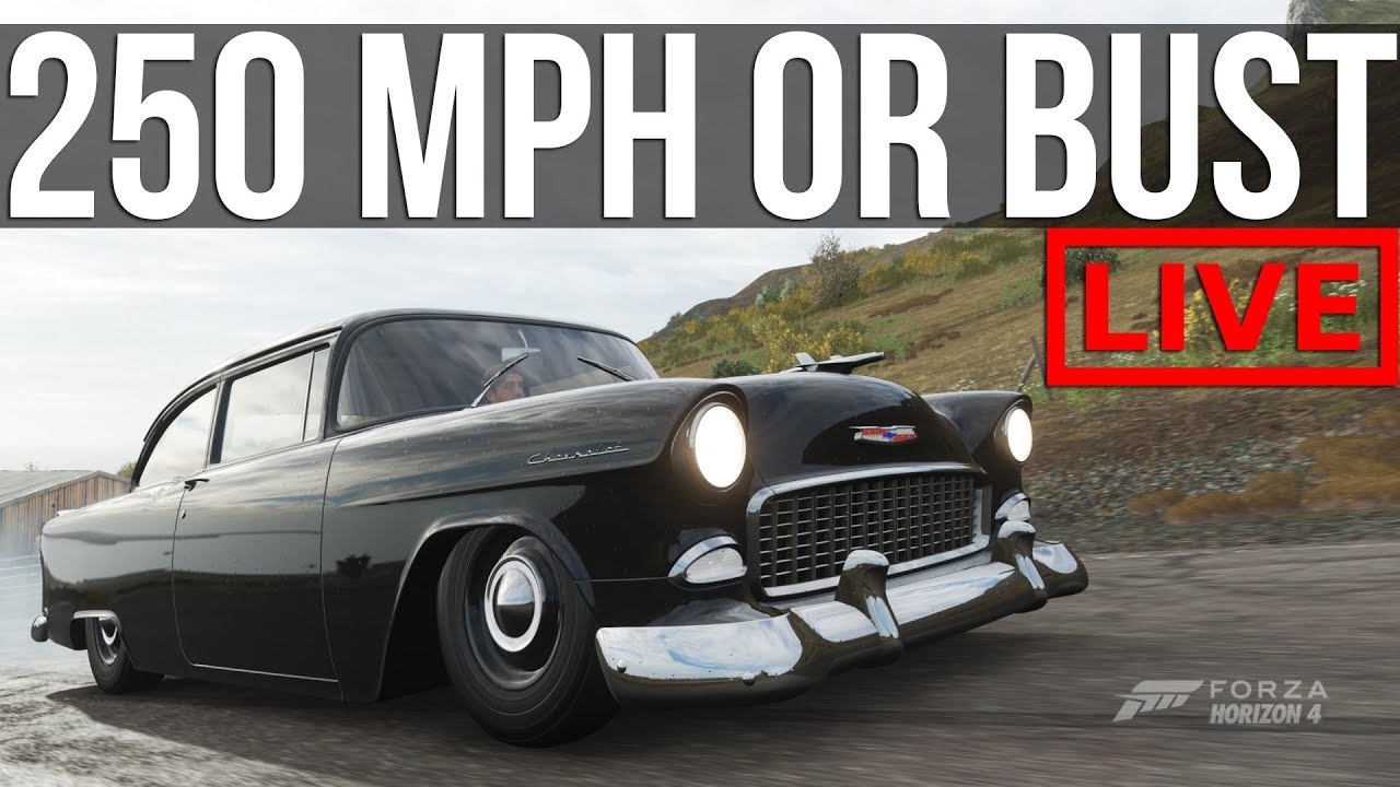 Forza Horizon 4 - Trying To Get To 250mph For As Little Money As Possible