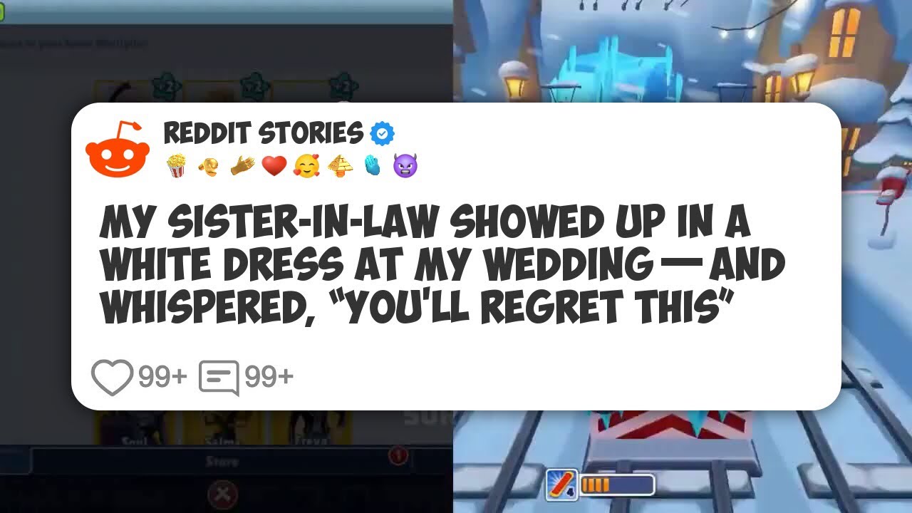 My Sister-In-Law Showed Up in a White Dress at My Wedding—and Whispered, “You’ll Regret 
