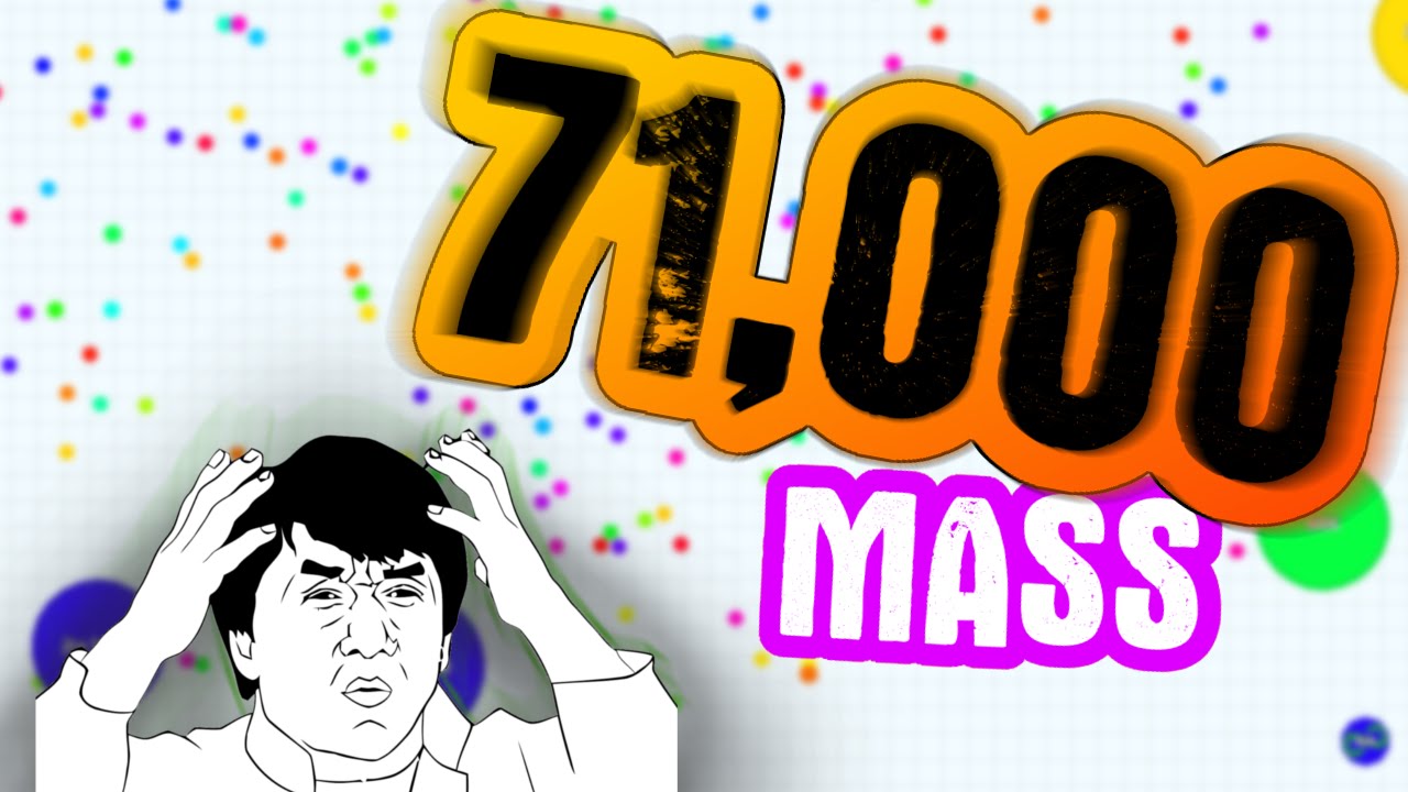 Agar.io // 71,000 Mass Gameplay // Agario TYT Clan