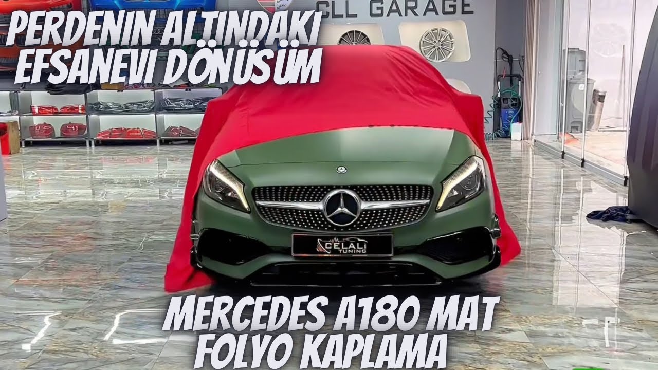 MERCEDES A180 w176 MUHTEŞEM DÖNÜŞÜM!CELALİ TUNİNG