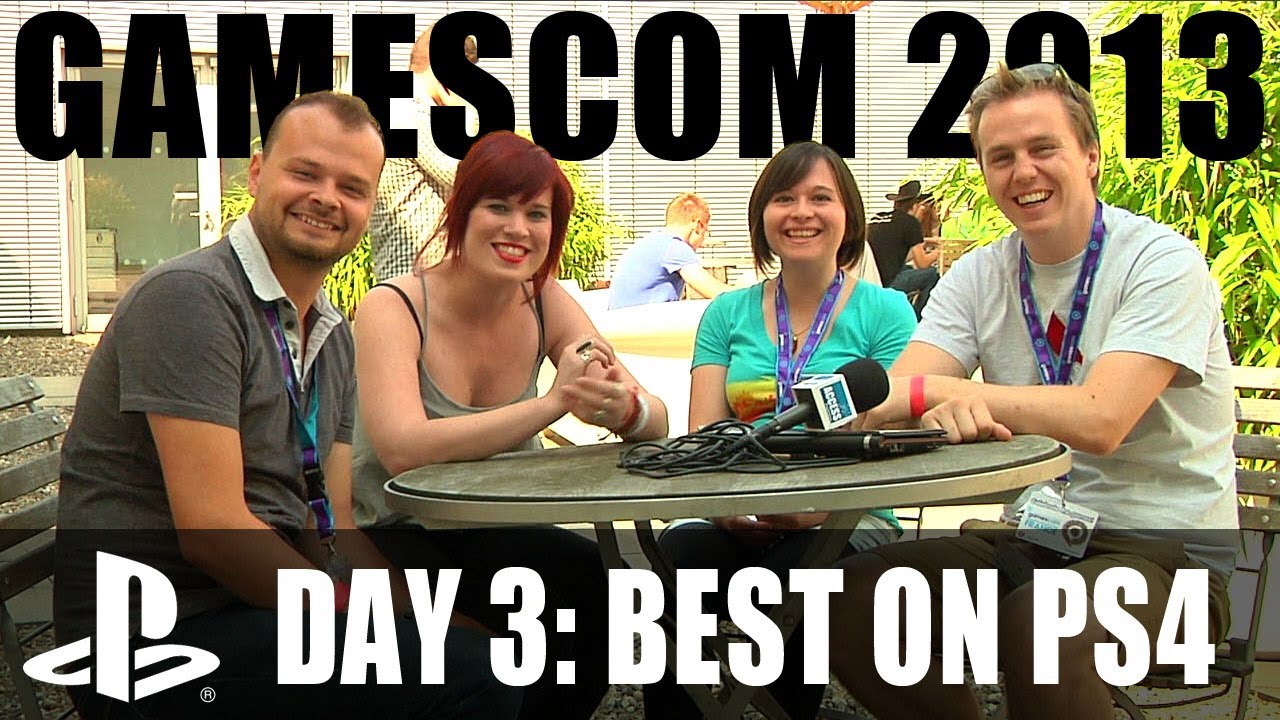 Gamescom PS4: Final Day - Best PlayStation 4 games with Yogscast Kim