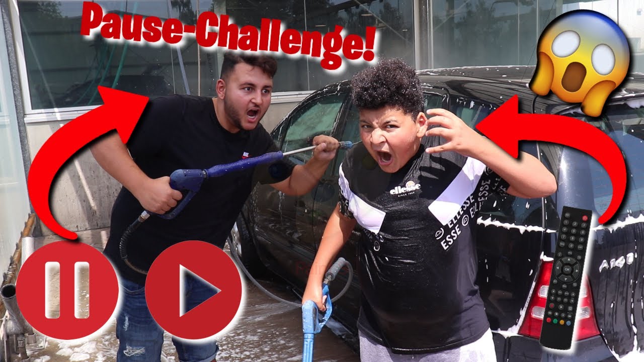 😱PAUSE CHALLENGE mit BRUDER für 24 STUNDEN