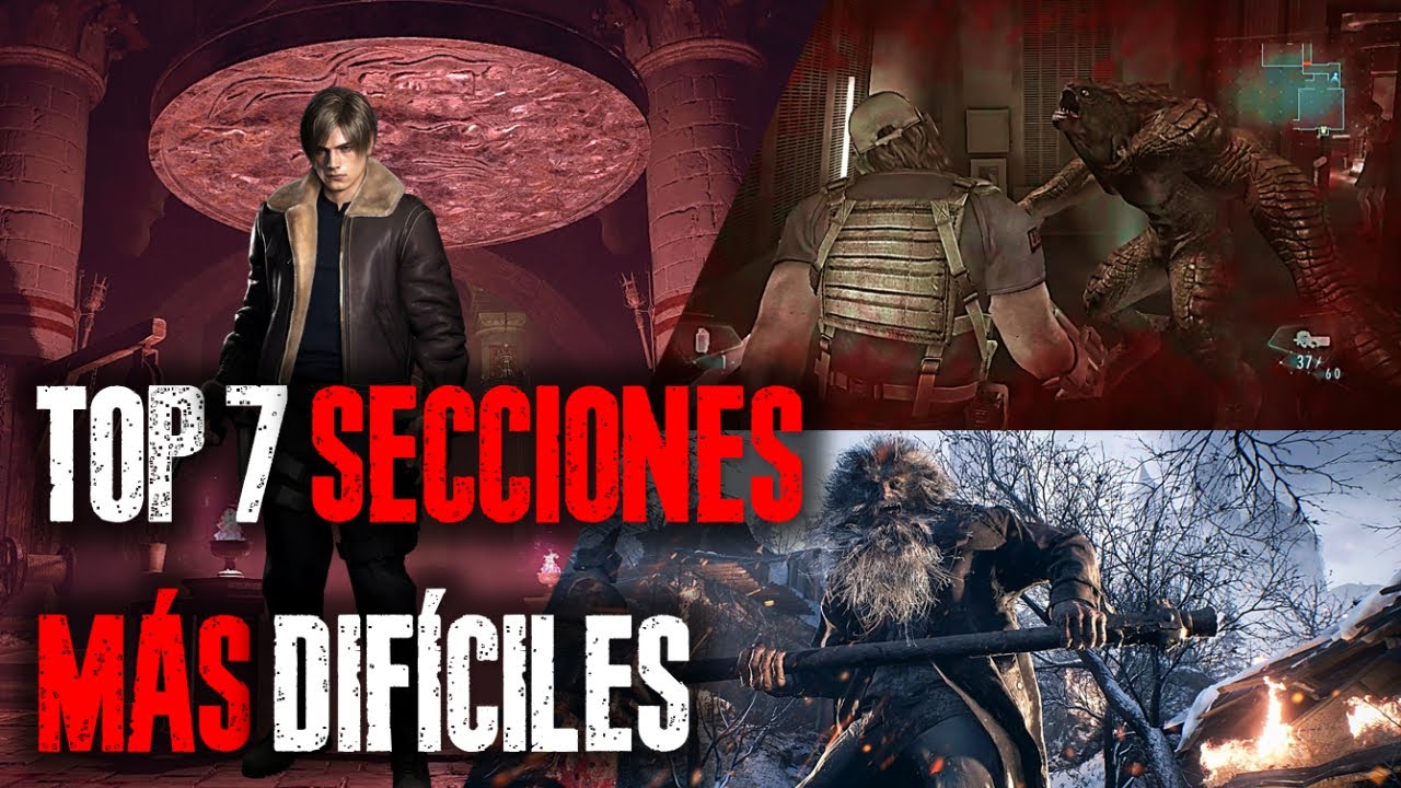 LOS 7 CAPÍTULOS MÁS DIFÍCILES DE RESIDENT EVIL (1996-2025)