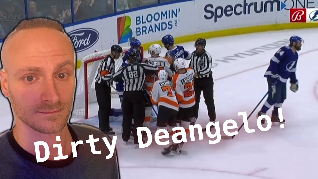 Tony Deangelo Spears Corey Perry- Dirtiest NHL Player?