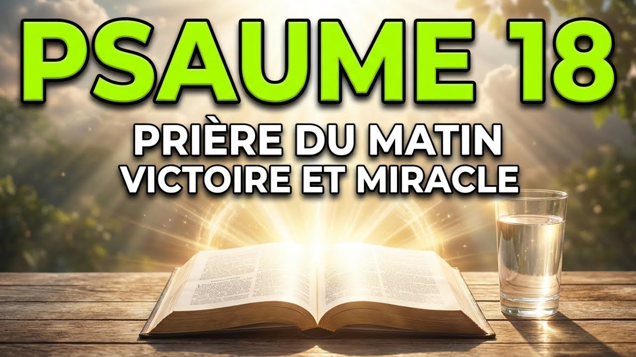PRIÈRE DU MATIN - PSAUME 18 POUR PROTECTION, VICTOIRE ET MIRACLE DIVIN