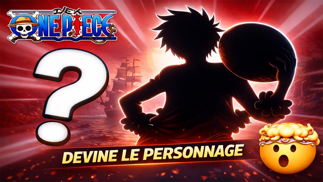 Devine le personnage : ONE PIECE