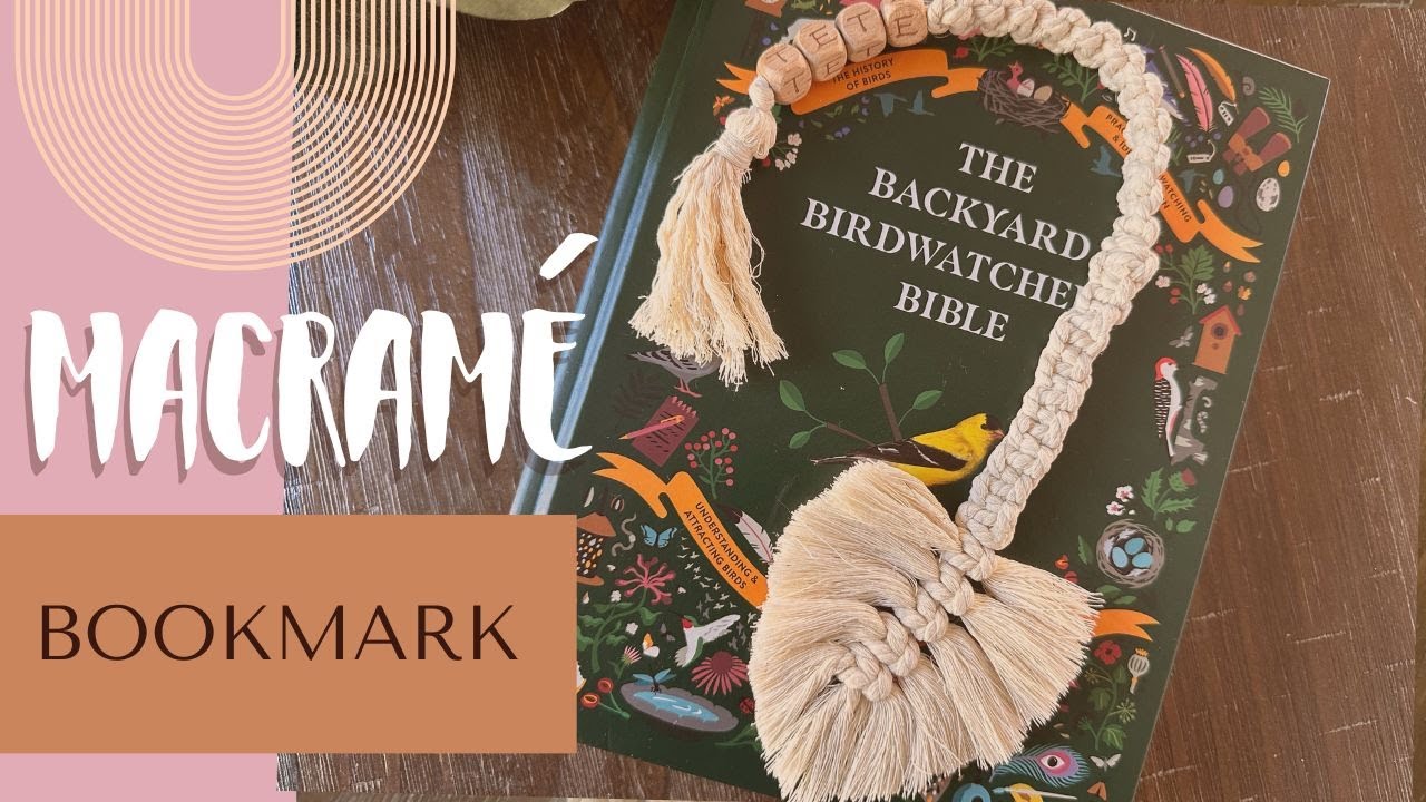 MACRAME BOOKMARK | Separador de Libros