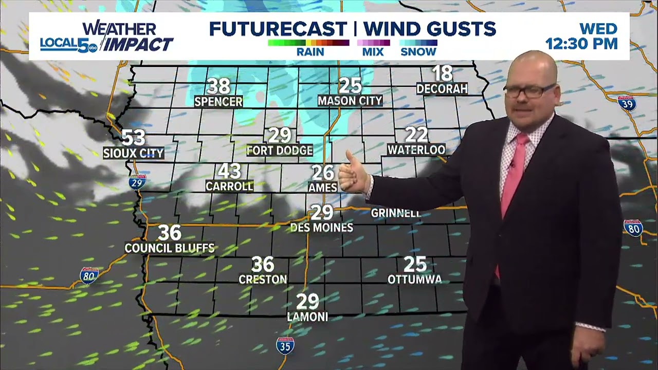 1-20-26 Central Iowa Weather Forecast - Pops of snow, wind for all, then frigid temps! (Oh My!)