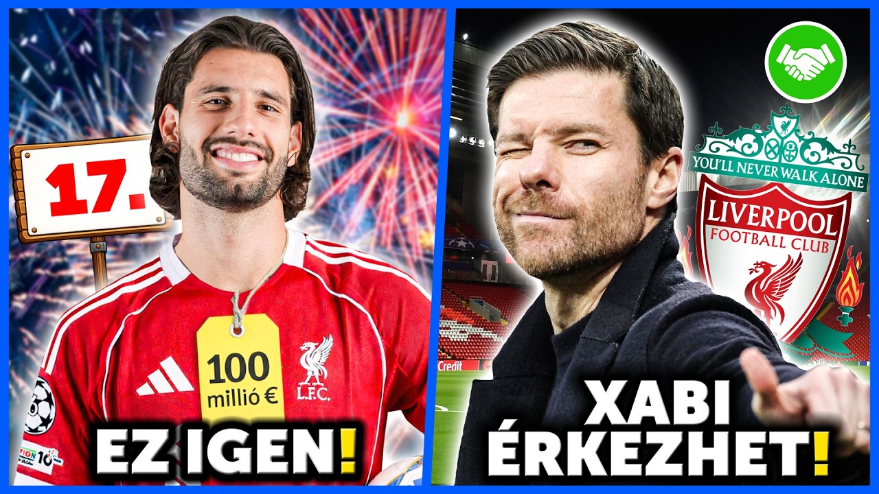 SZOBOSZLAI már 100 MILLIÓ EURÓT ÉR! XABI ALONSO LESZ A LIVERPOOL EDZŐJE, ha...