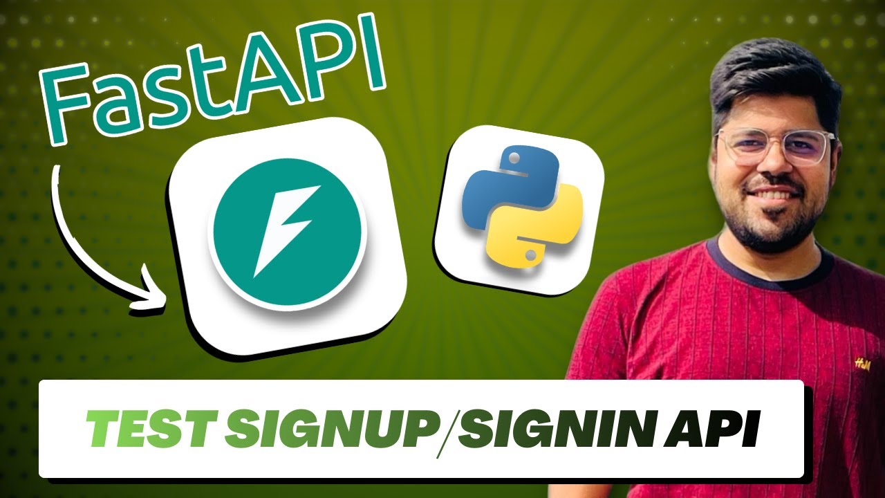 Test SignUp & SignIn APIs in FastAPI | Authentication Flow Verified