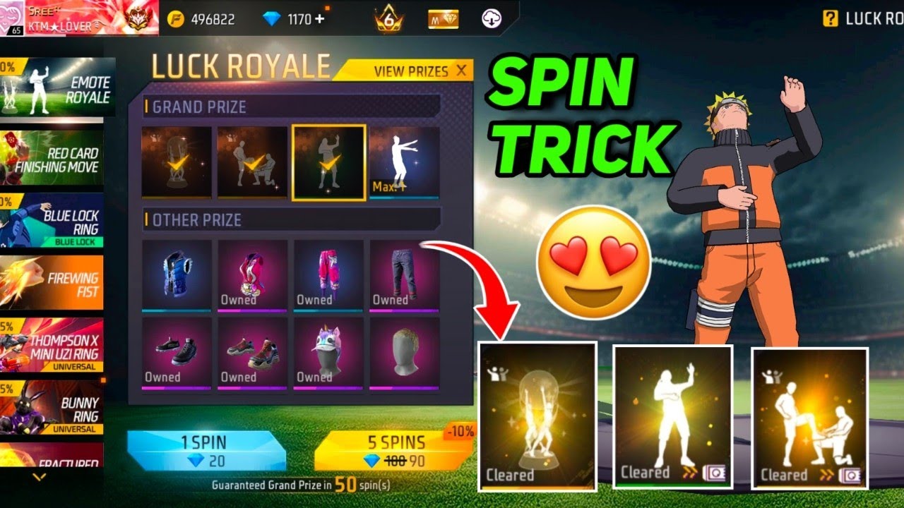 Lol Emote Royal Spin Trick Free Fire🤩🔥| Lol Emote Just 100 Diamond💎📈 | Free Fire New Event Tamil 