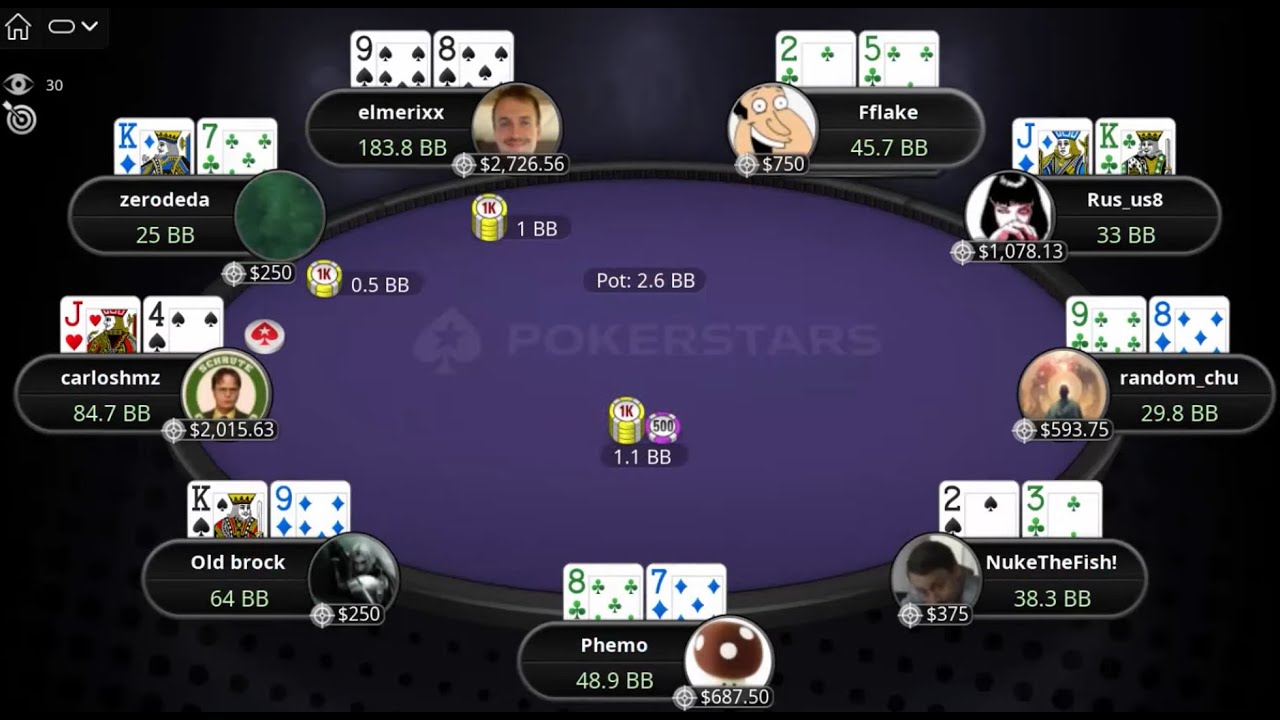 $1K Thursday Thrill NukeTheFish! | elmerixx | random_chu - Final Table Replay