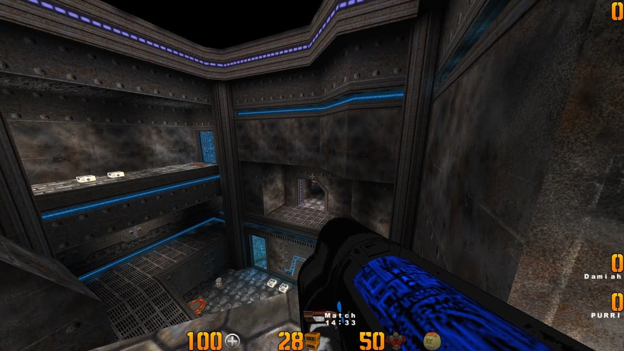 QUAKE 2 | EDL 2009 GRAND FINAL l PURRI vs Damiah | 1st map q2duel1 (Aerowalk) | POV PURRI