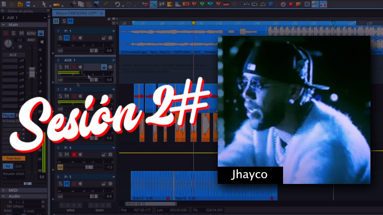 Mezcla de Voz estilo Jhayco, Tainy FANTASMA, Reggaeton