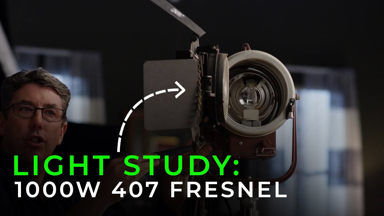 Light Study: 1000W 407 Fresnel
