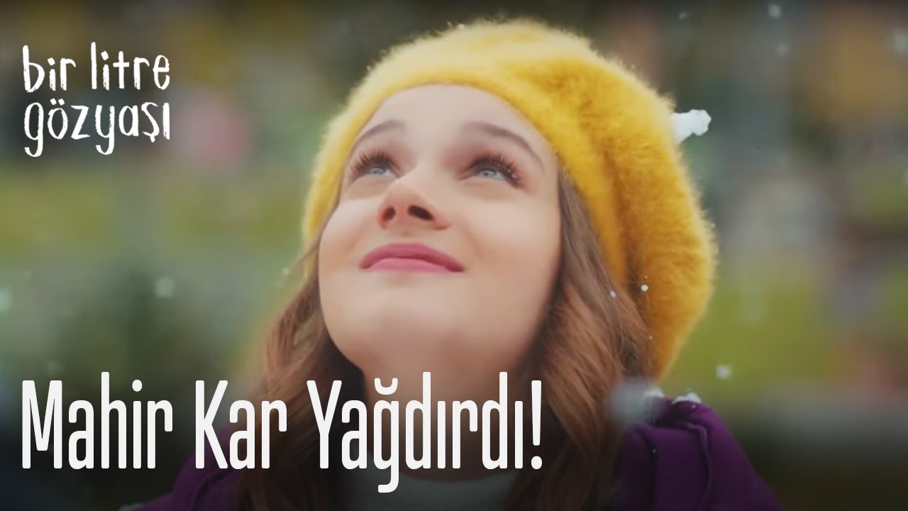 Mahir kar yağdırdı! 😍