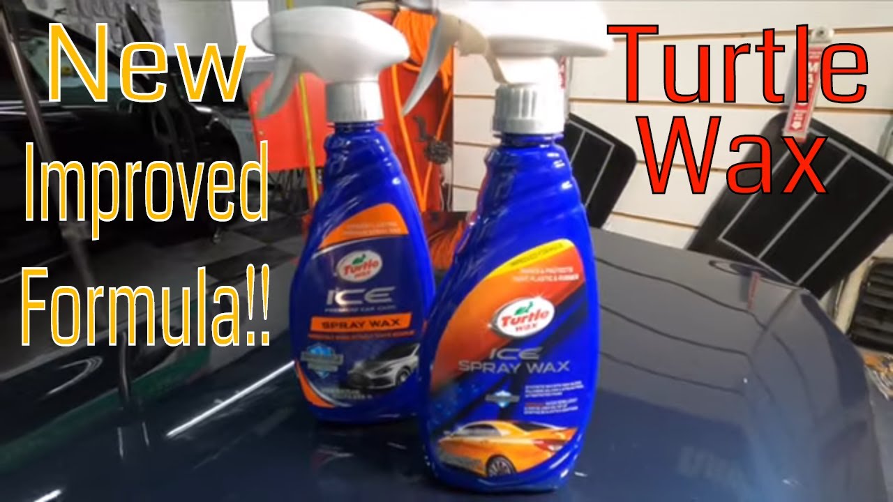 Turtle Wax ICE (NEW FORMULA) Spray Wax!!