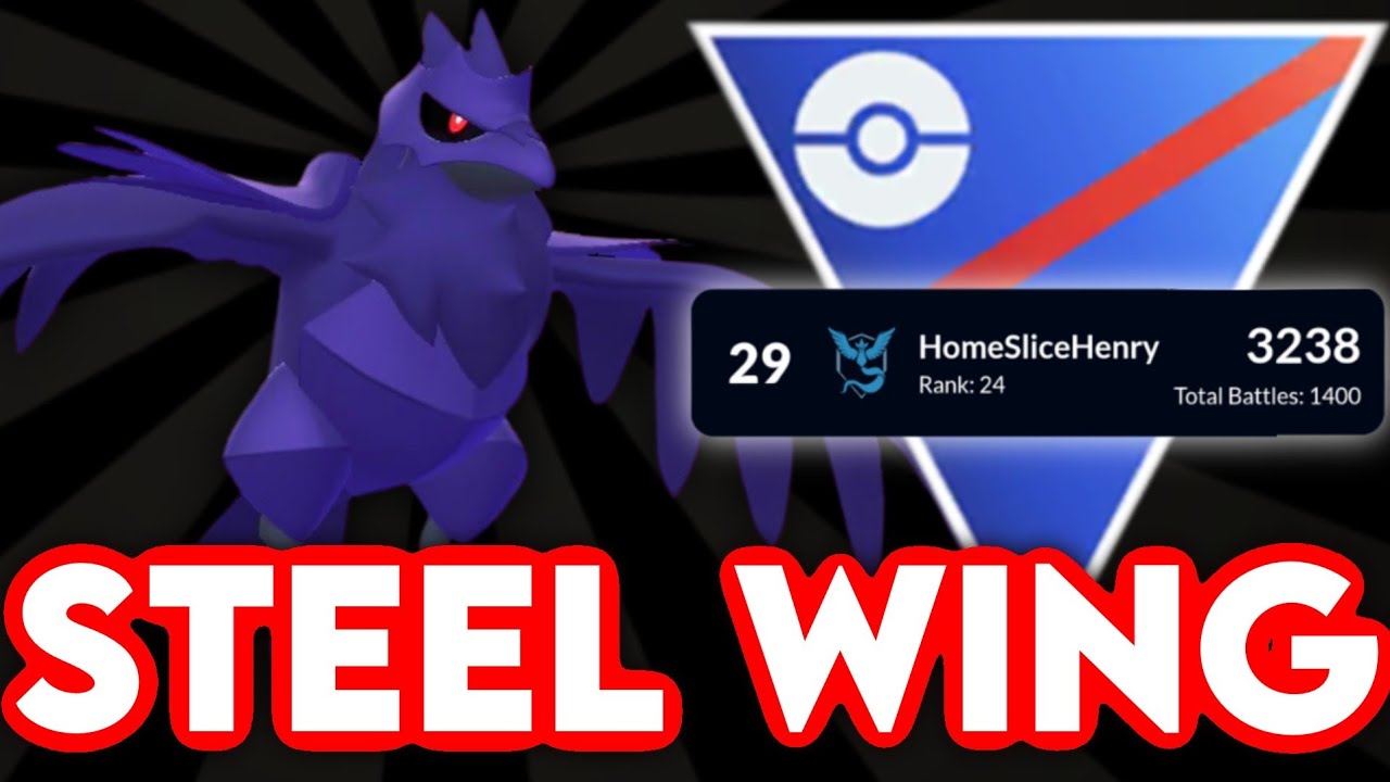 3250 ELO with *STEEL WING* CORVIKNIGHT in the Great League, but another pokemon was the true mvp...
