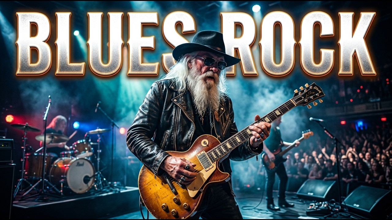 ZZ Top, Jimi Hendrix, Eric Clapton, Stevie Ray Vaughan – Blues Rock Legends & Guitar Groove 🎸