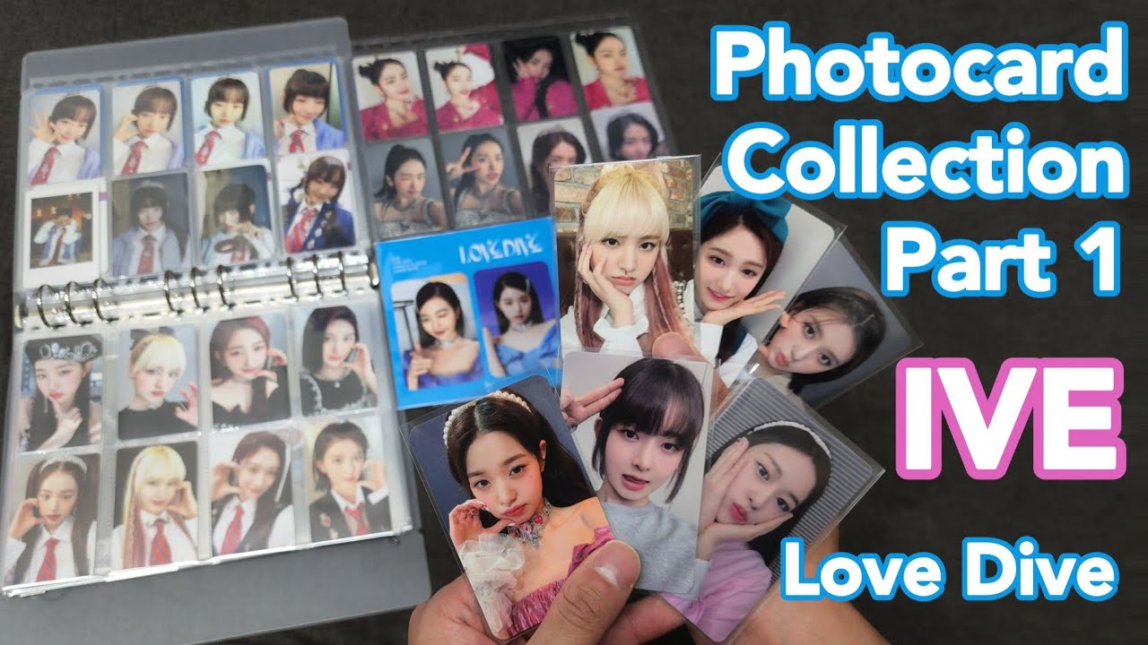 [Photocard] IVE Photocard Collection (Part 1) Love Dive Photocards, POBs and Inclusions