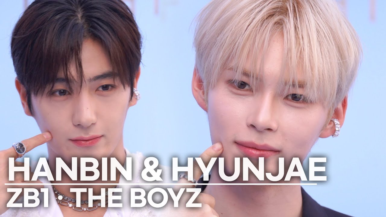 ZB1(제로베이스원) 성한빈· THEBOYZ(더보이즈 현재) | 스와로브스키 전시회 포토월