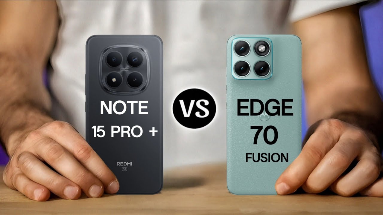 Motorola Edge 70 Fusion vs Redmi Note 15 Pro Plus Full Specs Comparison ⚡