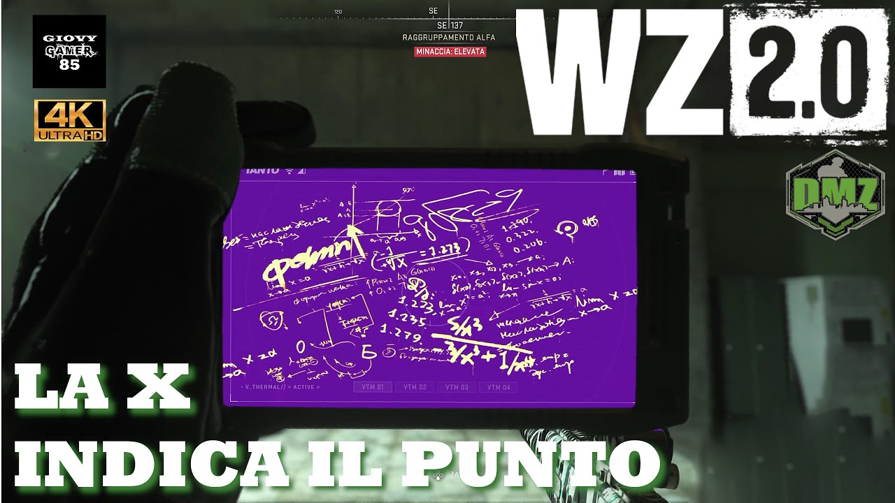 Call Of Duty Warzone 2 - DMZ - LA X INDICA IL PUNTO - Rilevatore R4D -Koschei Complex -Mappa -codice