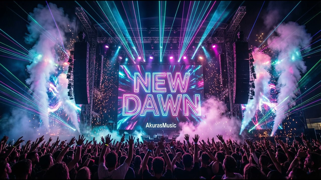 New Dawn | Uplifting Progressive House (Official Lyrics) | AkurasMusic