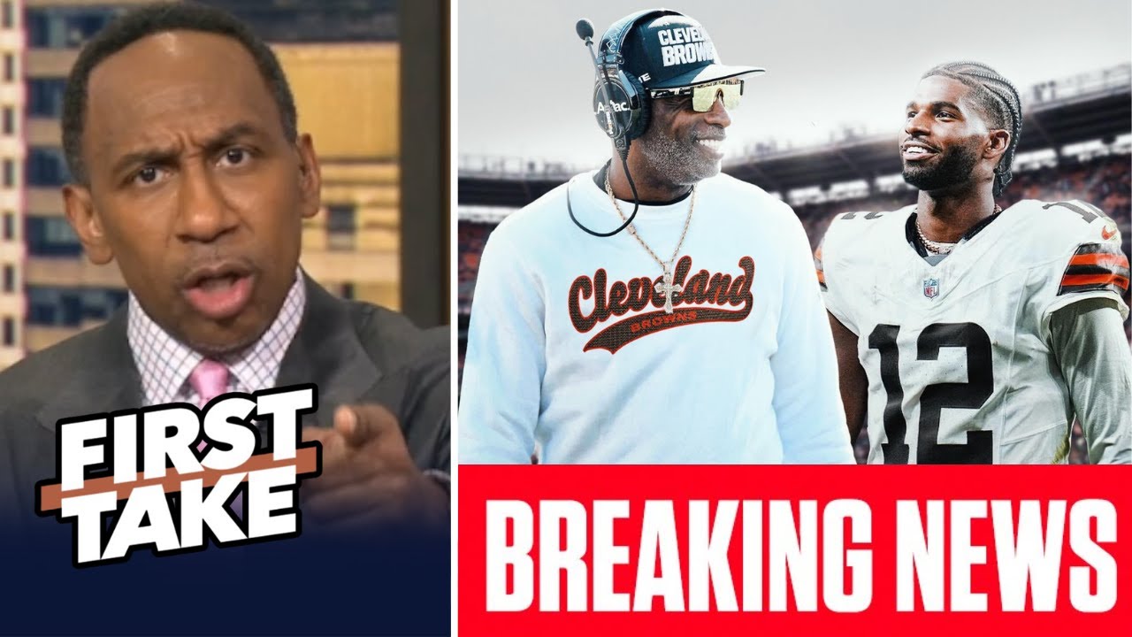 FIRST TAKE | Should Browns call Deion Sanders about their HC position? - Stephen A. Smith speaks out