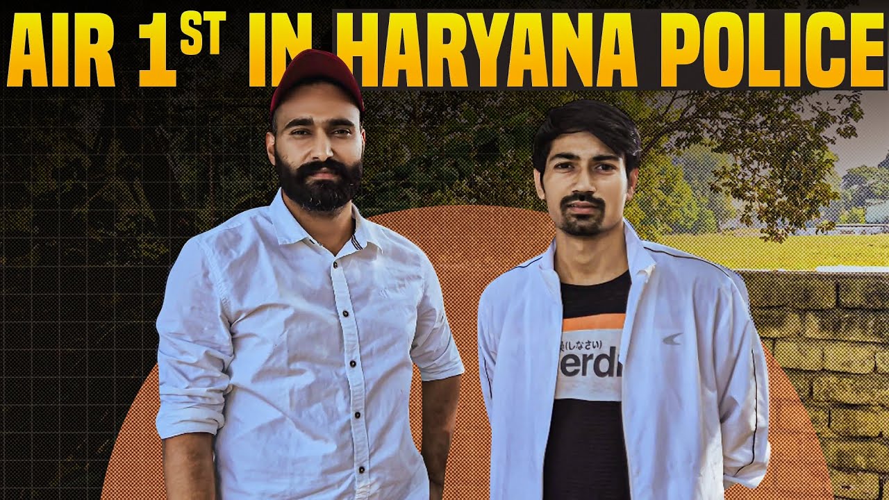 Haryana Police Constable Topper Interview. HSSC Bharti 2024.