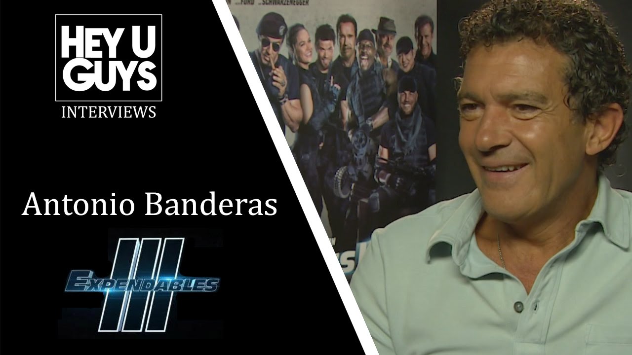 Antonio Banderas - The Expendables 3 Exclusive Interview