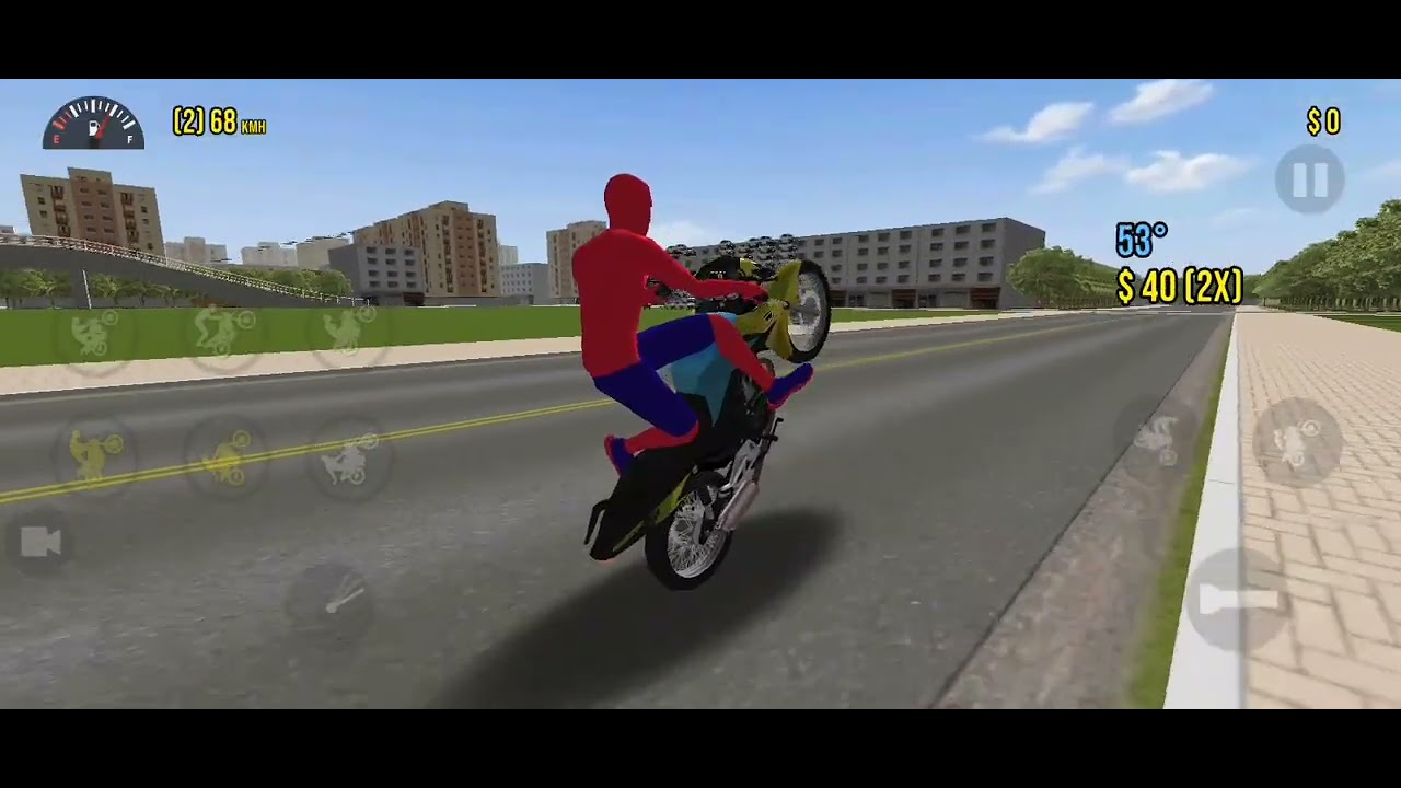 Ensinando a fazer o modo drift no moto wheelie 3d 👍@netjogosonline 