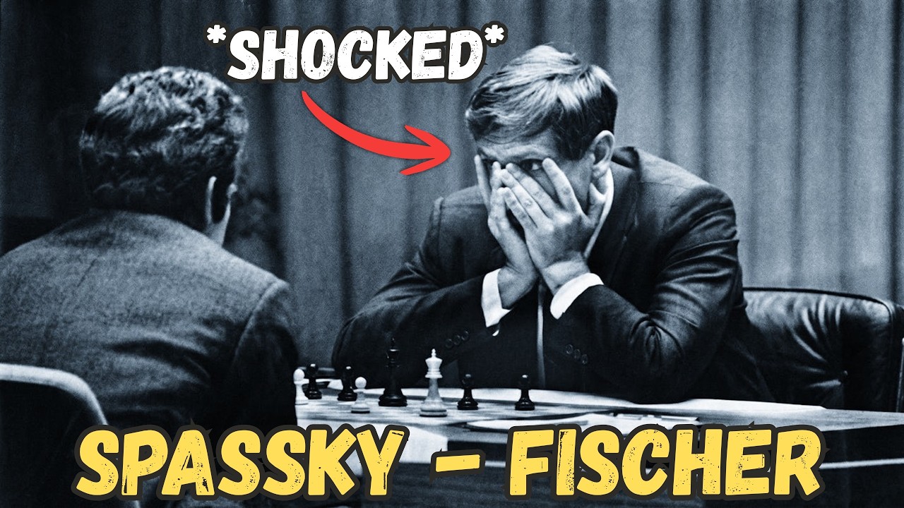 When Bobby Fischer Blundered a Bishop | Spassky vs Fischer 1972